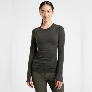 Athleta Foresthill Accent Seamless Top